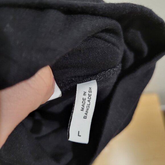 Weekday Black Turtleneck - Stretchy and Slim - Picture 3 of 5